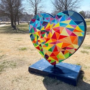 Local artist shares her vision at Parade of Hearts